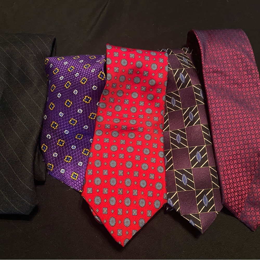 Mens ties…$30.00 for all four